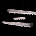 comet line manooi luxury handcrafted bohemian crystal chandelier cluster