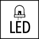 led