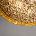 tondo manooi crystal floor lamp gold topaz